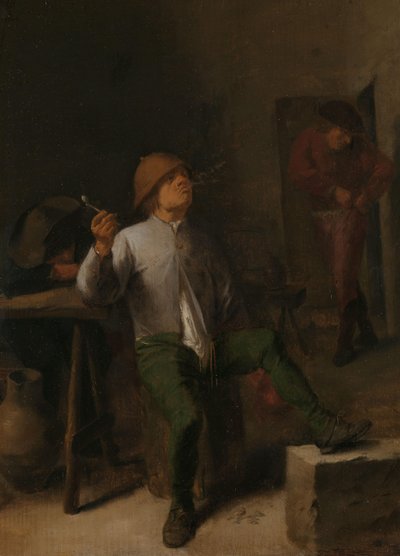 O Fumador
Homem a fumar numa Taberna de Adriaen Brouwer (attributed to)