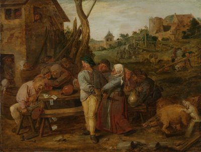 Briga de boer de Adriaen Brouwer