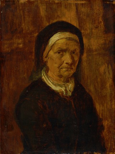 Mulher idosa de Adriaen Brouwer