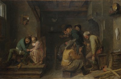 Cena da taverna, c. 1635 de Adriaen Brouwer