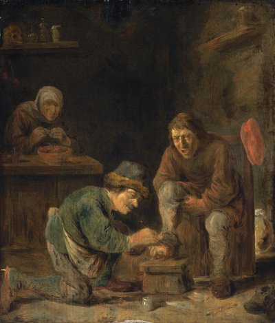 O médico dos pés de Adriaen Brouwer