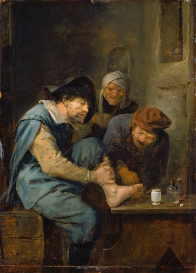 A operação ao pé de Adriaen Brouwer