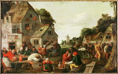Bar da aldeia de Adriaen Brouwer
