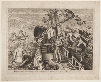Cristóvão Colombo de Adriaen Collaert