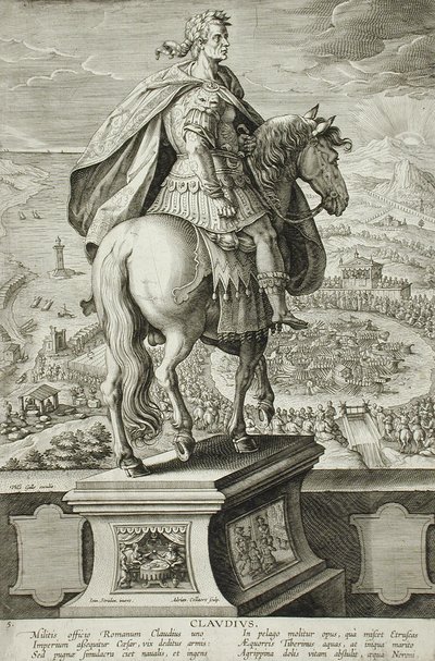 Cláudio de Adriaen Collaert
