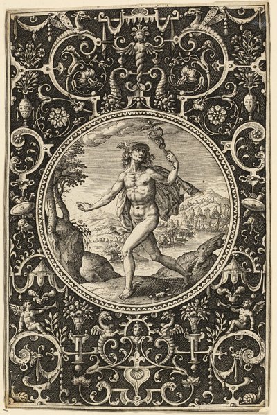 Mercúrio de Adriaen Collaert
