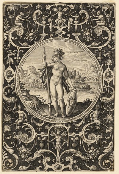 Minerva de Adriaen Collaert