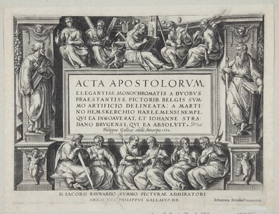 Folha de rosto de Adriaen Collaert