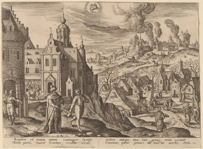 A Parábola do Reino dos Céus de Adriaen Collaert after Hans Bol