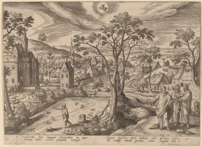 A Parábola do Semeador de Adriaen Collaert after Hans Bol