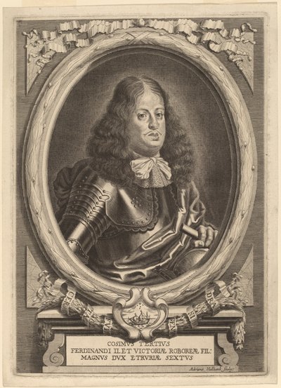 Cosimo III, Grão-Duque da Toscana de Adriaen Haelwegh