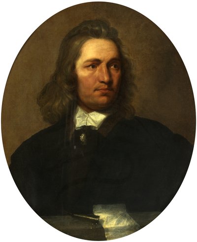Retrato de um Homem (óleo sobre tela) de Adriaen Hanneman