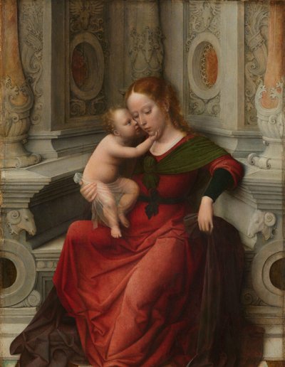 Virgem e Criança
A Madonna e a Criança de Adriaen Isenbrant (attributed to)
