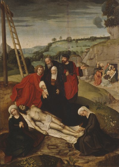 A Lamentação sobre Cristo de Adriaen Isenbrandt or Isenbrant