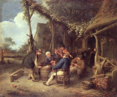 Depois do trabalho no país, 1659 de Adriaen Jansz. van Ostade