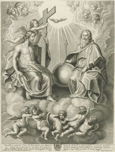 Triunfo da Santíssima Trindade de Adriaen Lommelin