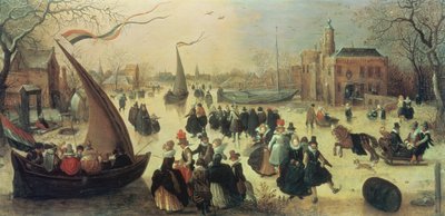 Festa de Patinação de Adriaen Pietersz van de Venne