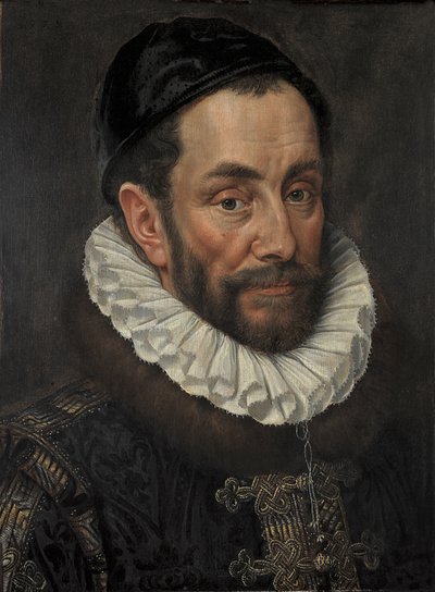 Retrato de Guilherme I "o Silencioso" de Orange-Nassau (1533-1584) de Adriaen Thomasz. Key