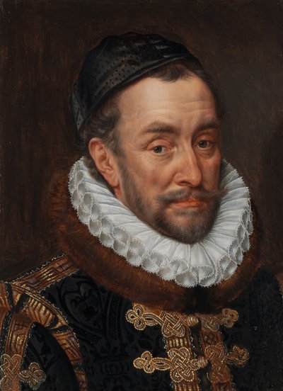 Retrato de Guilherme I, Príncipe de Orange Willem I (1533-84), Príncipe de Orange, chamado Guilherme, o Silencioso de Adriaen Thomasz. Key