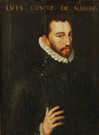 Conde Luís de Nassau 1538-1574, ca 1571-1572 de Adriaen Tomasz Key