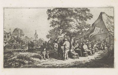 feira do agricultor de Adriaen van Ostade