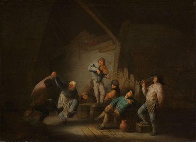 Casal Dançarino de Adriaen van Ostade