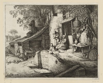 A Fiandeira de Adriaen van Ostade