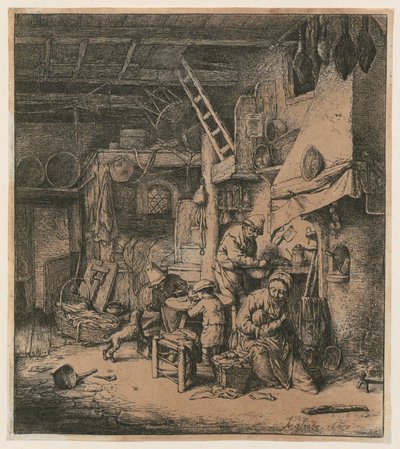 Família de Adriaen van Ostade