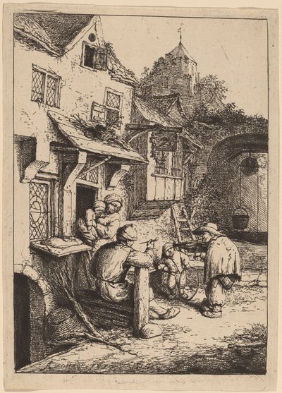 Violinista Corcunda de Adriaen van Ostade