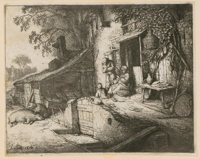 Fiandeira de Adriaen van Ostade