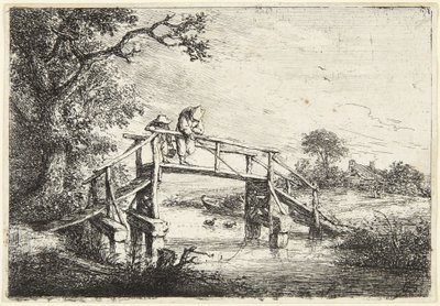 Os pescadores à linha de Adriaen van Ostade
