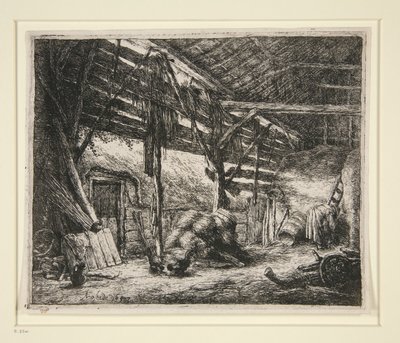 O Celeiro de Adriaen van Ostade