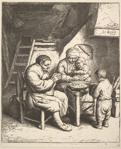 A bênção de Adriaen van Ostade