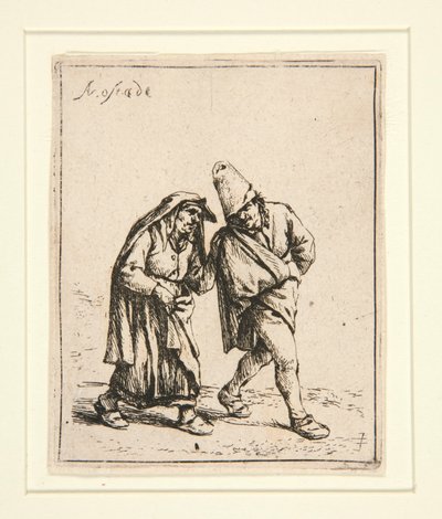 A Caminhada de Casal de Adriaen van Ostade