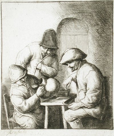 O Jarro Vazio de Adriaen van Ostade