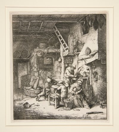 A Família de Adriaen van Ostade