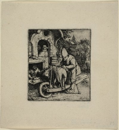 O amolador de facas de Adriaen van Ostade