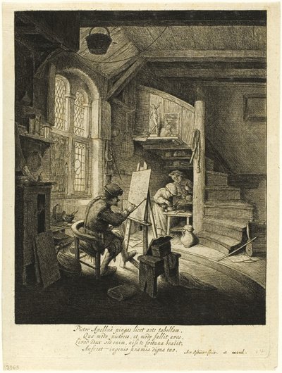 O Pintor de Adriaen van Ostade