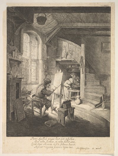 O pintor de Adriaen van Ostade