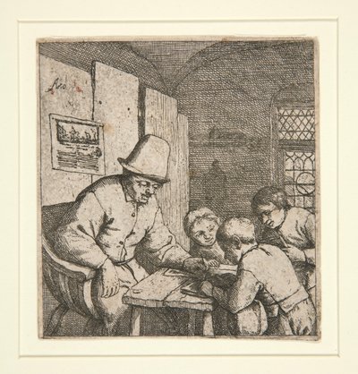 O mestre-escola de Adriaen van Ostade
