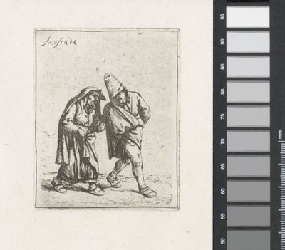 Casal de agricultores ambulantes de Adriaen van Ostade
