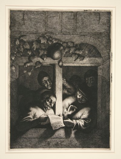 a. The Cobbler b. The Singers de Adriaen van Ostade