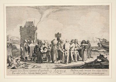 Aqua, a partir do conjunto dos Quatro Elementos de Adriaen van de Velde
