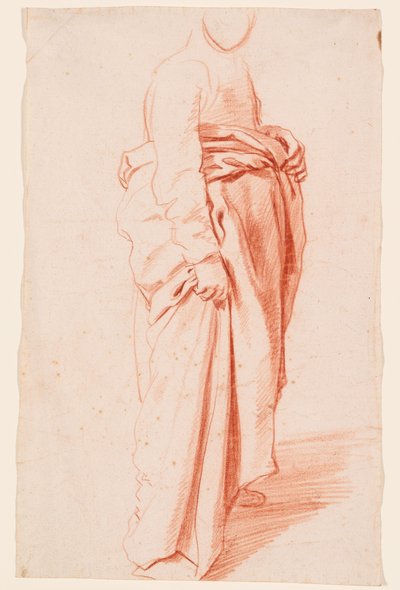 Stehende männliche Figur de Adriaen van de Velde