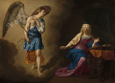 A Anunciação à Virgem de Adriaen van de Velde