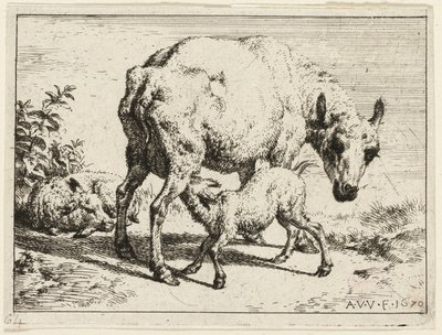 O cordeiro de Adriaen van de Velde