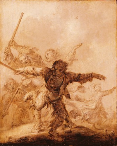 Golpes furiosos de Adriaen van de Venne