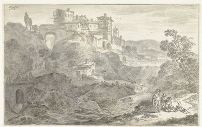 Paisagem Italiana de Adriaen van der Kabel