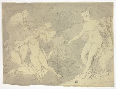 Diana e Calisto de Adriaen van der Werff