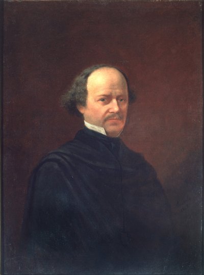 Retrato do compositor Alexander Dargomyzhsky 1813-1869, 1869 de Adrian Markovich Volkov